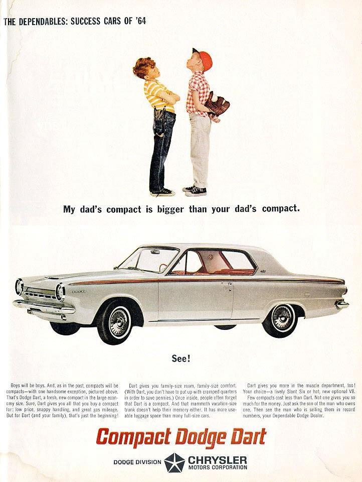 1964 Dodge Auto Advertising